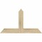 Ekena Millwork Portland Rough Sawn Timber Gable Bracket, Douglas Fir, 36"W x 21"H x 2"D x 4"F, 14/12 Pitch GBW036X21X0204POR00RDF - alternate 1